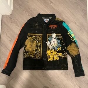 8ighth Dstrkt Jean Jacket | Heavy stitching | Size Large |